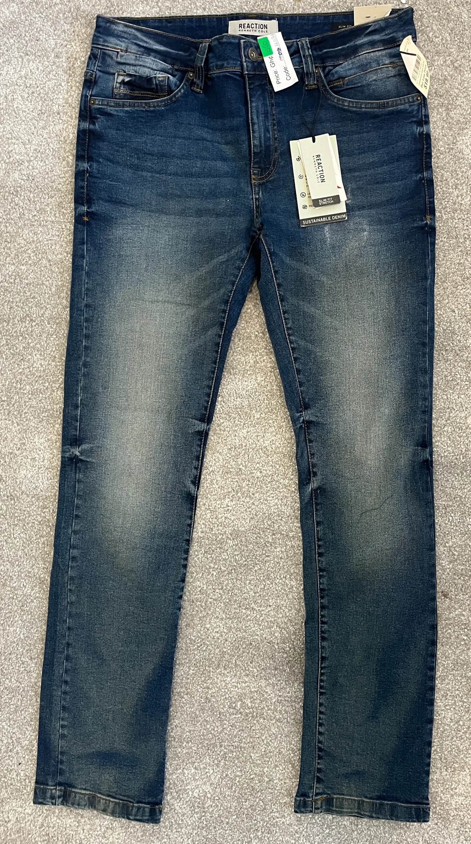 Jeans Blue Men - Kenneth Cole Reaction Size 32x32