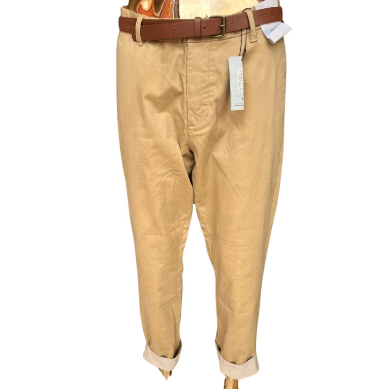 Men's Khaki Chinos Trousers